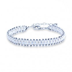 Bratara Exquisite Pearls - argint si perle de cultura