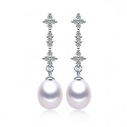 Cercei Perle Model 4 - argint si perle de cultura