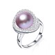 Inel Perle Model 3 - argint si perle de cultura