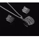 Set bijuterii Octavia - argint antichizat si cristale